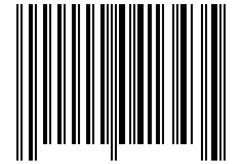 Number 41343 Barcode