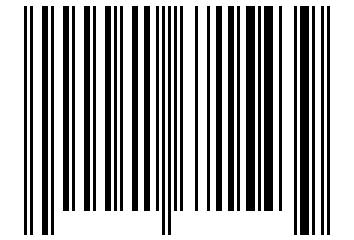 Number 41671543 Barcode