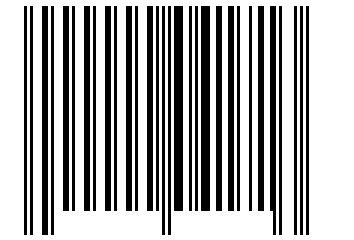 Number 41713 Barcode