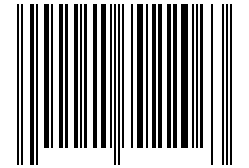 Number 41792206 Barcode