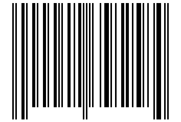 Number 42658258 Barcode