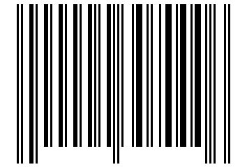 Number 4307000 Barcode