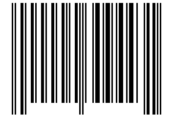 Number 4309443 Barcode