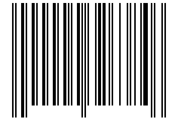 Number 4326384 Barcode
