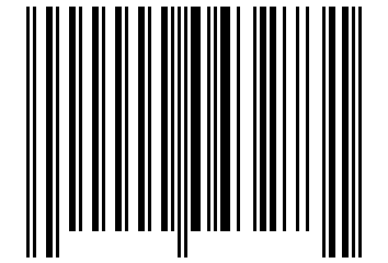 Number 43273 Barcode