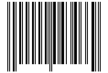 Number 43466 Barcode