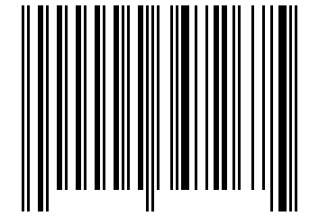 Number 4347267 Barcode