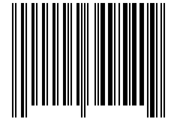 Number 4349540 Barcode