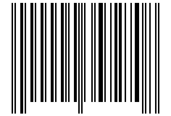 Number 4357270 Barcode