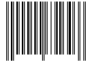 Number 44631646 Barcode