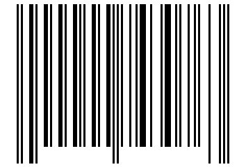 Number 44743076 Barcode