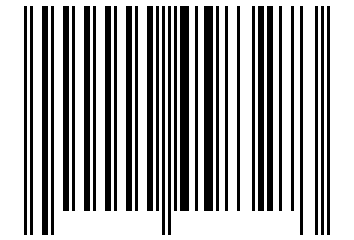 Number 458327 Barcode