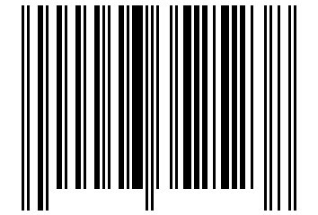 Number 46352523 Barcode