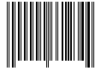 Number 4661234 Barcode