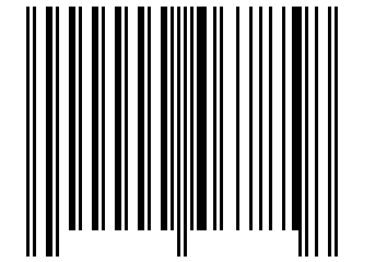 Number 467858 Barcode