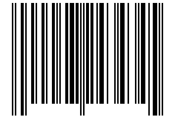 Number 47243434 Barcode