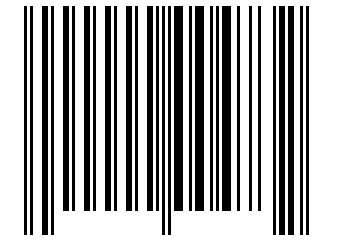 Number 4732 Barcode