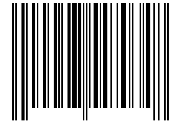 Number 47547034 Barcode
