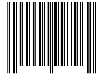 Number 4997962 Barcode