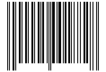 Number 5001882 Barcode