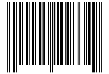 Number 5109334 Barcode