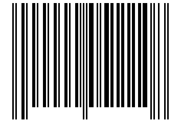 Number 51110 Barcode