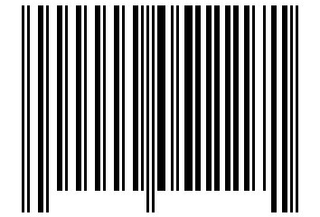 Number 51117 Barcode