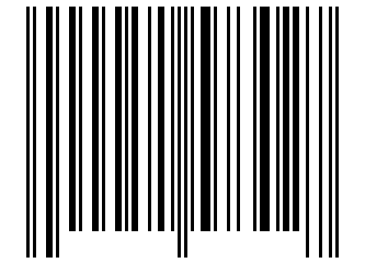 Number 51573027 Barcode