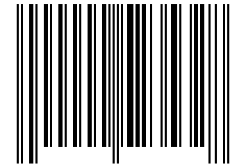 Number 523532 Barcode