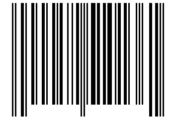 Number 52510136 Barcode