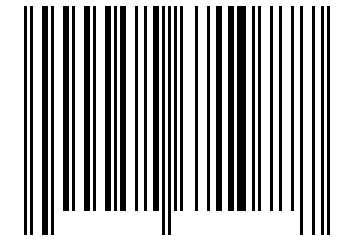 Number 52671077 Barcode