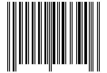 Number 53390 Barcode