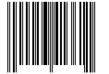 Number 53413611 Barcode