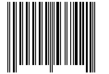 Number 537421 Barcode