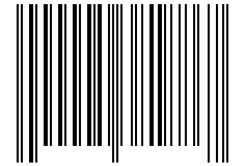Number 5381886 Barcode