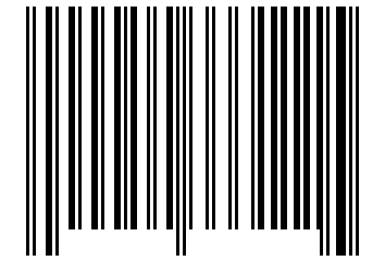 Number 54333111 Barcode