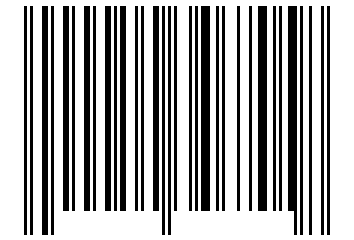 Number 54346705 Barcode