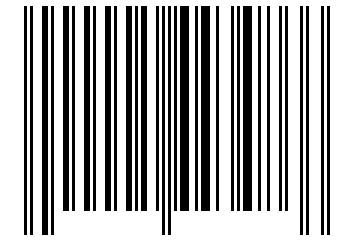 Number 5443486 Barcode