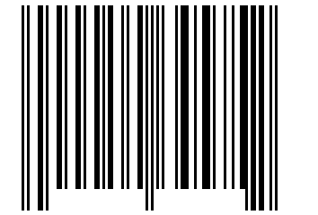 Number 54645752 Barcode