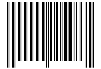 Number 5486 Barcode