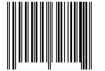 Number 55327152 Barcode