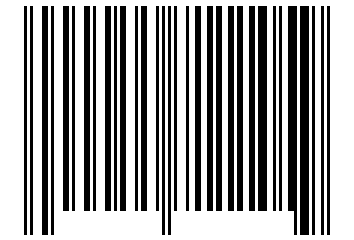 Number 55711105 Barcode
