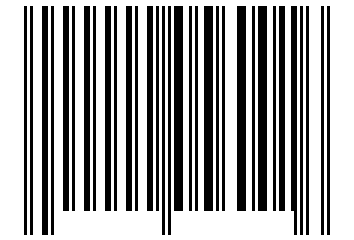 Number 56001 Barcode
