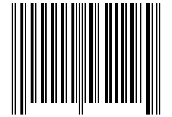 Number 562158 Barcode