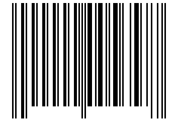 Number 5657 Barcode