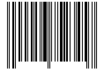 Number 56752345 Barcode