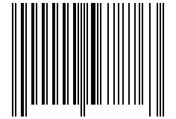 Number 567876 Barcode