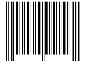 Number 57462 Barcode