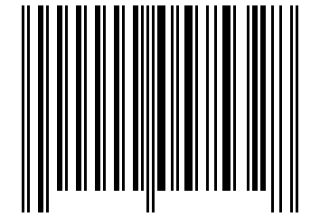 Number 57532 Barcode
