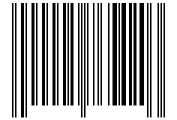 Number 5765420 Barcode